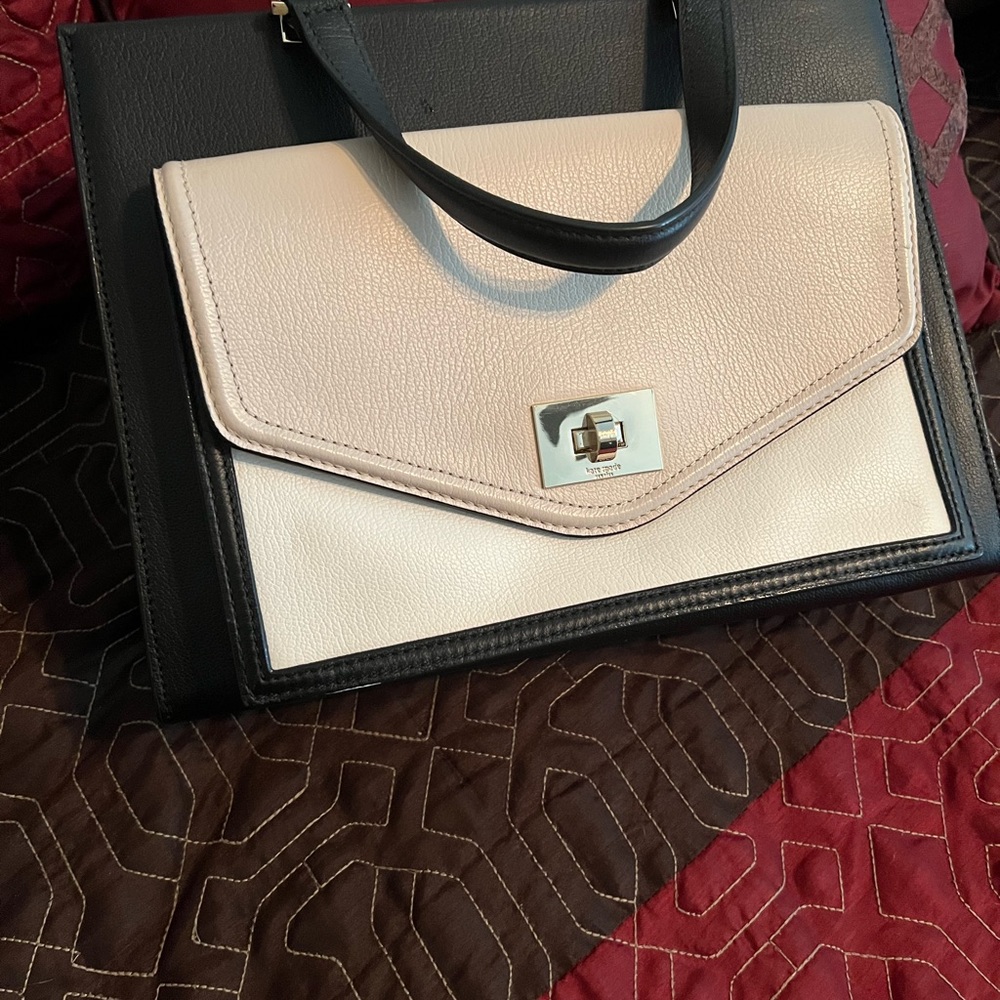 Kate Spade tri-color handbag